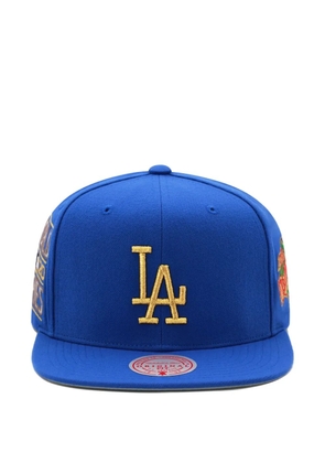 Mitchell & Ness x MLB Champ'D Up Los Angeles Dodgers embroidered snapback cap - Blue