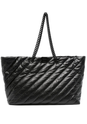 Balenciaga large Crush quilted tote bag - Black