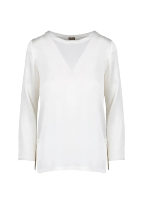 MALIPARMI long-sleeve blouse - White