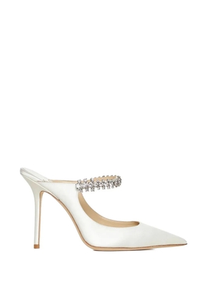 Jimmy Choo Bing heeled mules - Neutrals