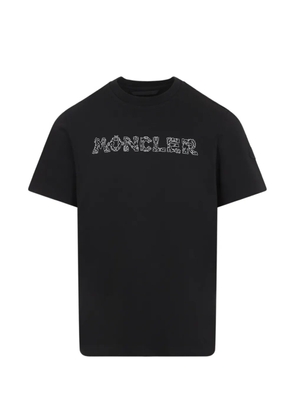 Moncler logo t-shirt - Black