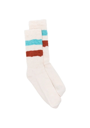 Golden Goose striped socks - Neutrals
