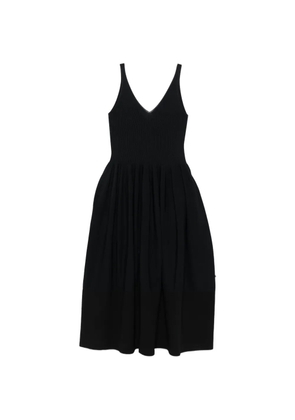 CFCL Rivulet V-neck midi dress - Black