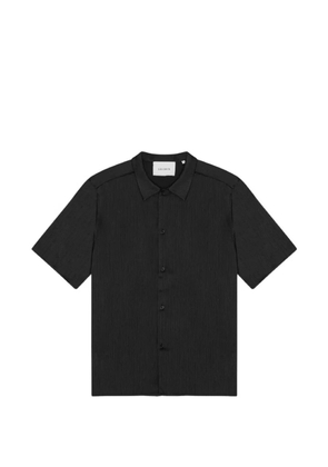 Les Deux Hector plissé shirt - Black