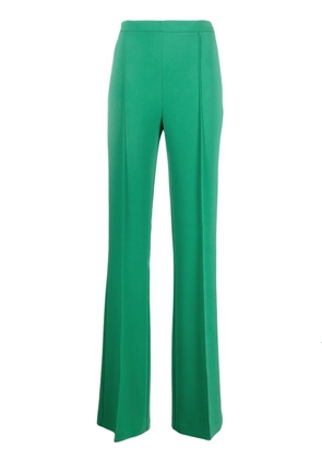 Elisabetta Franchi flared stretch trousers - Green