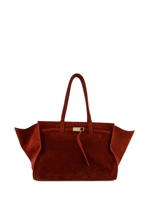 Benedetta Bruzziches gold-tone Mame weekend tote bag - Red