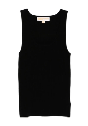 Michael Kors ribbed scoop-neck tank top - Black