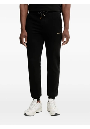 Karl Lagerfeld drawstring performance track pants - Black