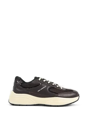 Karl Lagerfeld logo-lettering sneakers - Brown