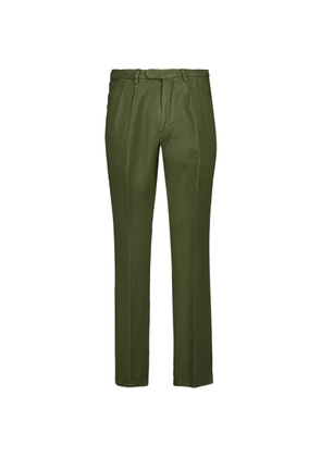 Boglioli linen trousers - Green