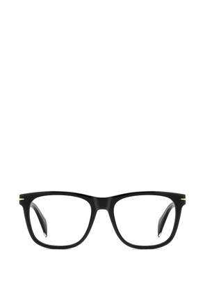 Eyewear by David Beckham square-frame browline glasses - Black