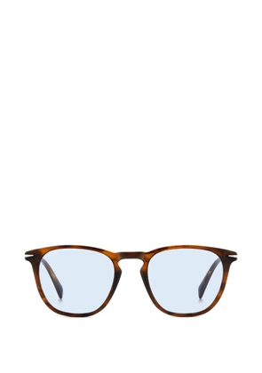 Eyewear by David Beckham round-frame glasses - Brown