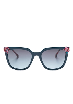 Carolina Herrera butterfly-frame sunglasses - Blue