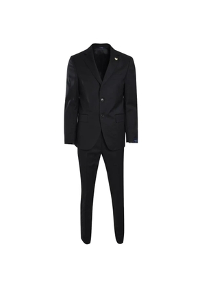 Tombolini button-up suit - Black