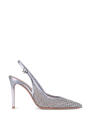Gianvito Rossi Nikki pointed-toe pumps - Grey