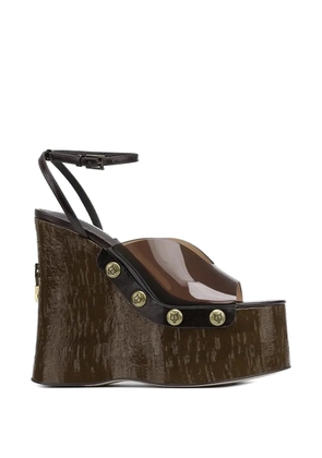 NAKED WOLFE Tiger Lilly ankle-strap sandals - Brown