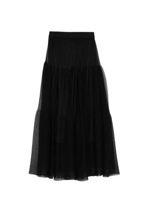 CFCL tiered midi skirt - Black
