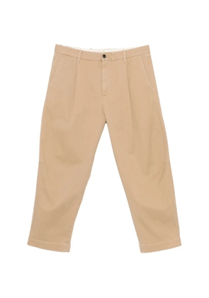 Nine In The Morning pleated tapered trousers - Neutrals