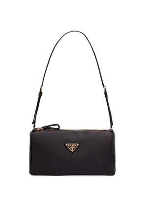 Prada triangle-logo shoulder bag - Black