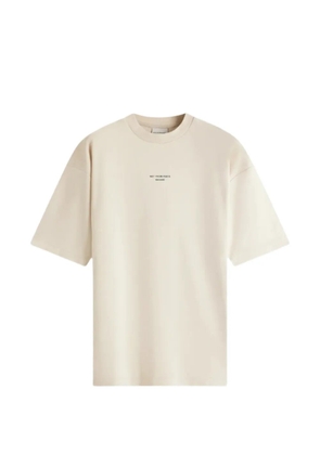 Drôle De Monsieur logo-print T-shirt - Neutrals