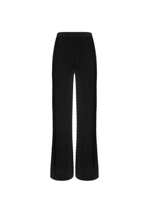 Missoni chevron trousers - Black