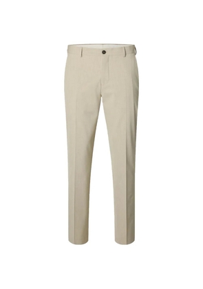 SELECTED 175 belt-loops trousers - Neutrals