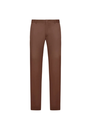 PT Torino belt-loop trousers - Brown