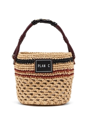 Plan C bucket bag - Neutrals