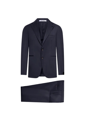 Tagliatore notched-lapel single-breasted suit - Blue