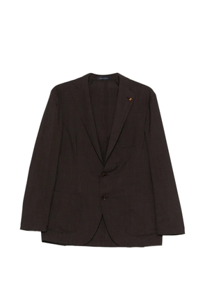 LATORRE Soffio flap-pocket blazer - Brown