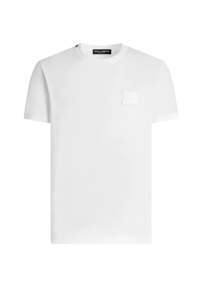 Dolce & Gabbana logo-appliqué T-shirt - White