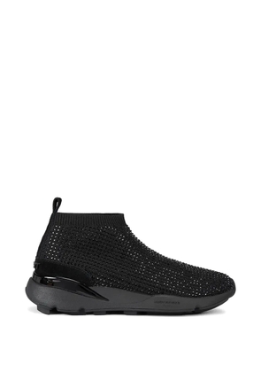 Kurt Geiger London embellished slip-on sneakers - Black