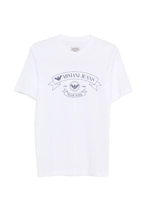 Emporio Armani printed T-shirt - White