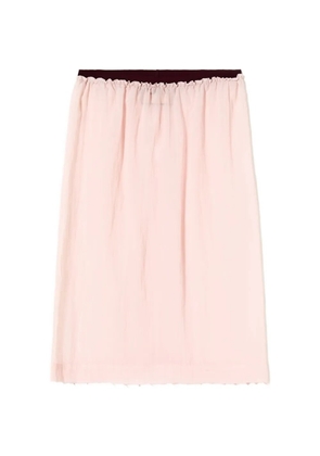 Plan C scalloped skirt - Pink
