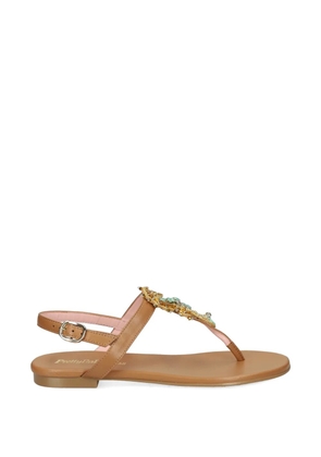 Pretty Ballerinas Judy embellished sandals - Neutrals