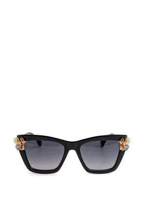 Carolina Herrera floral cat-eye sunglasses - Black