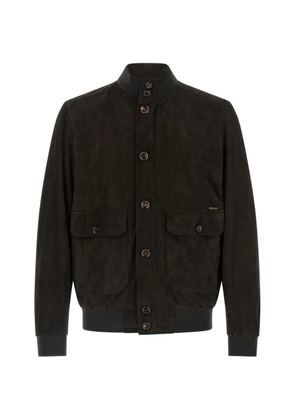 Moorer Carlos lambskin bomber jacket - Brown