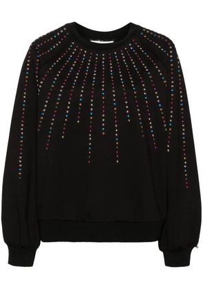 NISSA stud-embellished jumper - Black