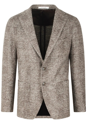 Tagliatore checked blazer - Brown
