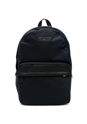 Tommy Hilfiger logo-patch backpack - Blue