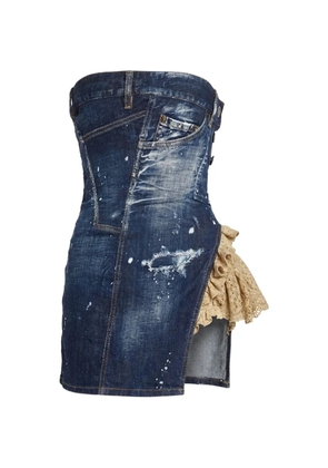 DSQUARED2 denim dress - Blue