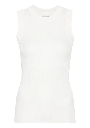 Sportmax Toledo knitted tank top - White