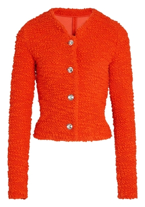 Giambattista Valli tweed jacket - Orange