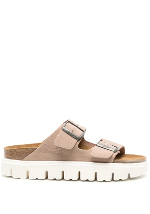 Birkenstock Arizona Chunky buckle-straps slides - Neutrals