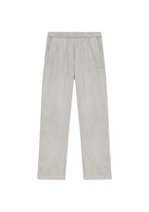 MSGM logo-detail waistband track pants - Grey