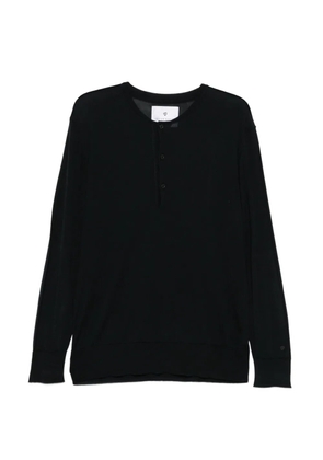 SEVEN GAUGE buttoned knitted cardigan - Black