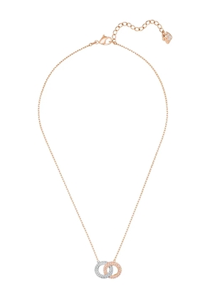 Swarovski crystal-embellished necklace - Pink