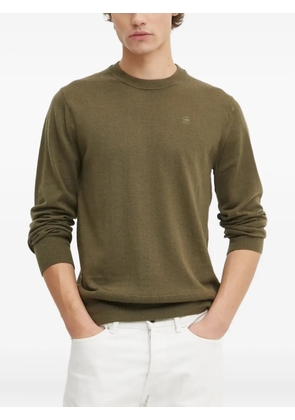 G-Star RAW merino-wool crew-neck sweater - Green