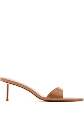 Femme La 55mm Marseille single-band sandals - Neutrals