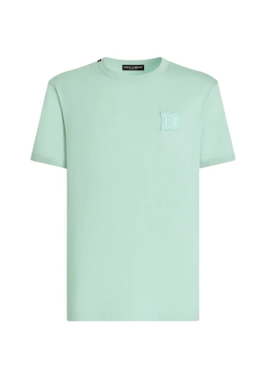 Dolce & Gabbana cotton T-shirt with patch - Green
